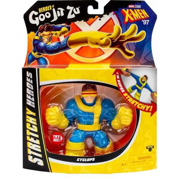 Heroes of Goo Jit Zu Marvel Studios X-Men '97 Wolverine Stretchy Action Figure - Picture 1 of 2